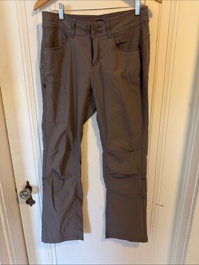 Prana Womens Cargo Pants in Gray